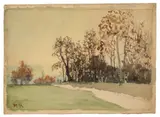 Max Klinger, Weg im Park