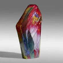Standing Stone by William Morris, 1985, hand-blown glass, sold Jan 2022