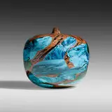 Yoichi Ohira, Marmo Blu e L'Avventurina vase