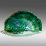 Seaform Pair by Dale Chihuly, 1985, hand-blown glass, sold Jan 2022