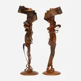 Albert Paley, Millennium candleholders, pair