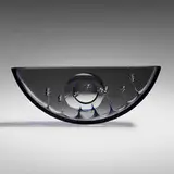 Steven Weinberg, Boat, c. 2005, cast and polished optical glass with controlled air bubbles