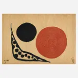 Alexander Calder, Moon tapestry, 1975, hand-woven maguey fiber