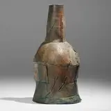 Peter Voulkos, Modesto’s Stack S1, patinated bronze