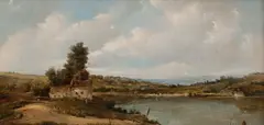 Alfred H. Vickers, Country Landscapes, a pair (2)