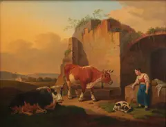 Johann Baptist, Cattle and Horses