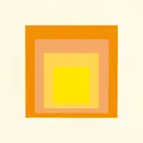 EK Ih by Josef Albers, 1970, Farbserigrafie auf leicht genarbtem Hahenmühle-Halbkarton, sold Jun 2016