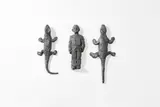 Stephan Balkenhol, Two Lizards and a Man*