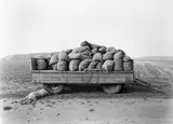 Heinrich Riebesehl, Schillerslage (Hannover), Oktober 1978“, aus der Serie „Agrarlandschaften“, 1976–1979, 1978, Silbergelatineabzug, 2002