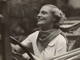 Frau am Steuer by Germaine Krull, Um 1929, Vintage. Silbergelatineabzug, sold Nov 2017