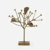 Douglas Ihlenfeld, Golden Tree, 2013, melt-coated brass over steel and bronze