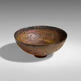 Gertrud and Otto Natzler, Bowl, glazed earthenware