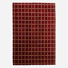 Medium pile carpet by Contemporary, hand-woven wool, sold Jan 2022