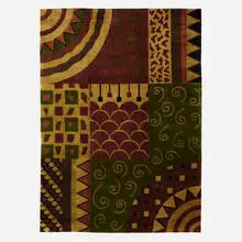 Medium pile carpet by Contemporary, hand-knotted wool, sold Jan 2022