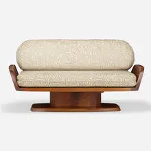 Robert Whitley, Sofa, 1968, walnut, upholstery