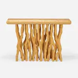 Robert Whitley, Forest console table, 2009, birdseye maple