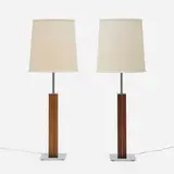 Walter von Nessen, Table lamps, pair