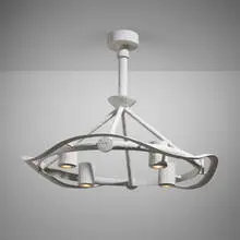 Philippe Anthonioz, L122 chandelier, c. 1999, plaster