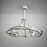 Philippe Anthonioz, L122 chandelier, c. 1999, plaster