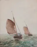 William McTaggart Rsa Rsw, Tarbert, Loch Fyne