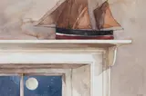 Crossing the Moon by Rsw Rba Ri John Gardiner Crawford, sold Feb 2017