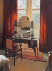 Laura's Dressing Table by Alastair W. Thomson, offered Feb 2017