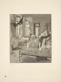 Max Klinger, Pest, 1903, Kaltnadelradierung auf festem Japan-Bütten