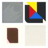 Mappenwerk, 8 Künstler, 1971, Mappenwerk mit 4 Farbserigrafien, 3 Farbradierungen und 1 Prägedruck auf Velin bzw. Karton von Günter Fruhtrunk, Erich Hauser, Thomas Lenk, Heinz Mack, Georg Karl Pfahler, Arnulf Rainer, Günther Uecker und Stefan Wewerka; in der Original-Pappmappe