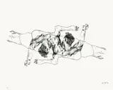 Martin Kippenberger, Aus: „Das Floß der Medusa, 1996, Lithographie auf Velin