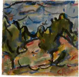 Christian Rohlfs, Landschaft. 1920er-Jahre
