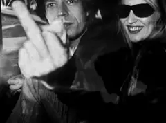 Ron Galella, Mick Jagger & Jerry Hall, January 16, 1983 – Beverly Hills, CA, Mizuno Gallery, 1983, Silbergelatineabzug, 2009