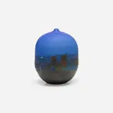 Toshiko Takaezu, Closed Form (with rattle), c. 1997, glazed porcelain