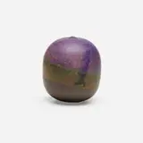 Toshiko Takaezu, Closed Form (with rattle), c. 1998, glazed porcelain