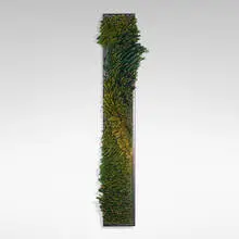 Shayna Leib, Summer Tide, 2007, hot-worked glass, steel