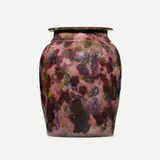 George E. Ohr, Vase, 1897-1900, glazed earthenware