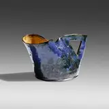 George E. Ohr, Pitcher, 1897-1900, glazed earthenware