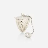 Newcomb College Pottery, Rare tea strainer