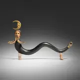 Pedro Friedeberg, Untitled, c. 1975, painted and gilt plaster