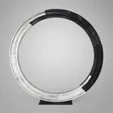 Tony (Bernard) Rosenthal, 'Mandala' variation, 1994, painted wood and aluminum
