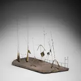 Harry Bertoia, Untitled, 1952, bronze on stone base
