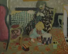 Antoni Clavé, L'enfant au Tambour, 1944, oil on masonite