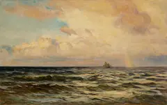 Storm Clouds by Robert Jobling, 1896, oil on canvas, offered Nov 2017