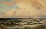 Robert Jobling, Storm Clouds, 1896, oil on canvas