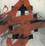 Antoni Tàpies, Cobert de roig, 1984, Farbradierung, Prägedruck und Grattage auf Guarro-Velin