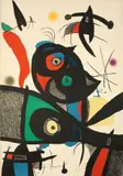 Aus: „Oda a Joan Miró by Joan Miró, 1973, Farblithographie auf Velin, sold May 2011