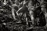 Sebastião Salgado, Brasil“, Goldminen, Serra Pelada, 1986, Silbergelatineabzug