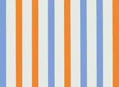 Andreas Brandt, Blau-Orange, 1973, Öl auf Leinwand