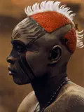 Leni Riefenstahl, Maske“ (Nuba)