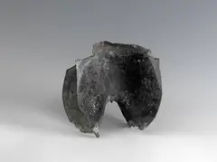 Hermann Glöckner, Aufbiegung, 1971, Blei, aufgeschnitten und gebogen