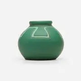Zark Pottery, Vase, 1907-10, glazed earthenware